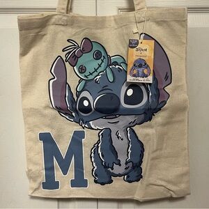 Disney Primark x Stitch Canvas Tote - Stitch & Scrump Design